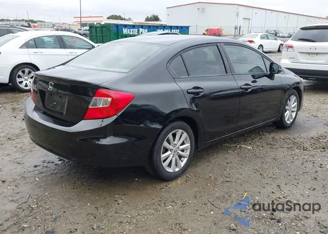 2012 Honda Civic Ex-L z USA, uszkodzony, nr VIN 19XFB2F99CE362135